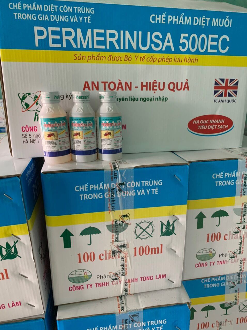 Thuốc diệt muỗi HAR Pemethrinusa 500ec 100ml
