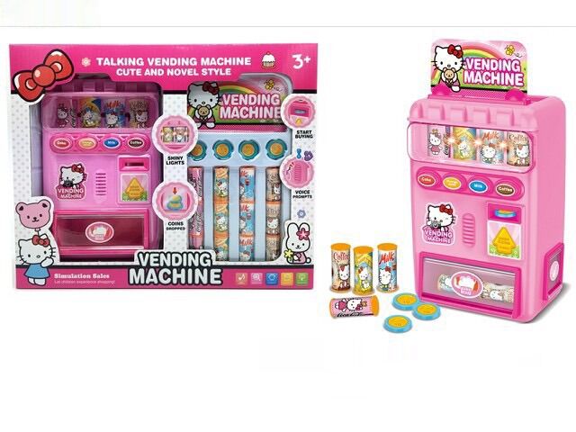 Đồ chơi máy bán nước tự động kitty