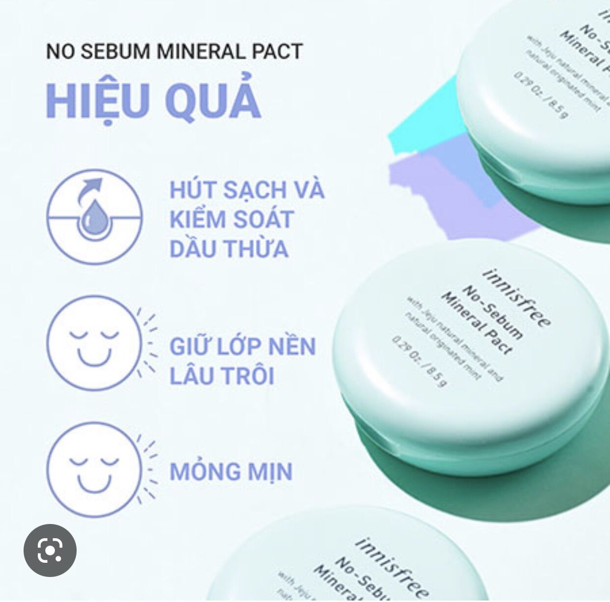 Phấn phủ innisfree dạng nén