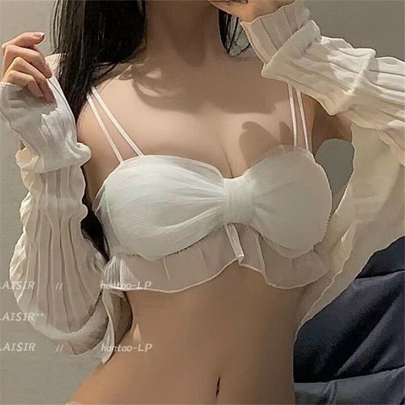 ÁO HAI DÂY DẬP LY CROPTOP BARA FORM 45KG(U)