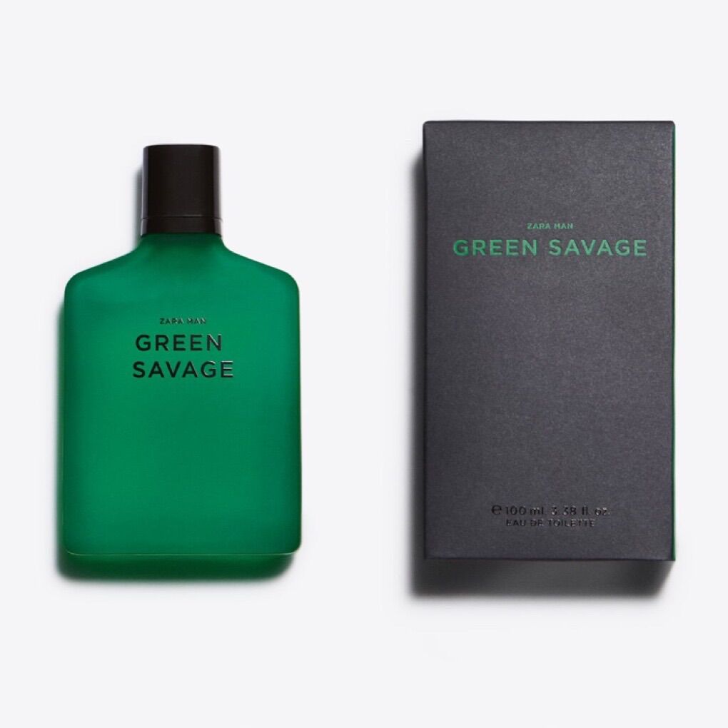 Nước hoa nam zara man green savage edt 100 ml
