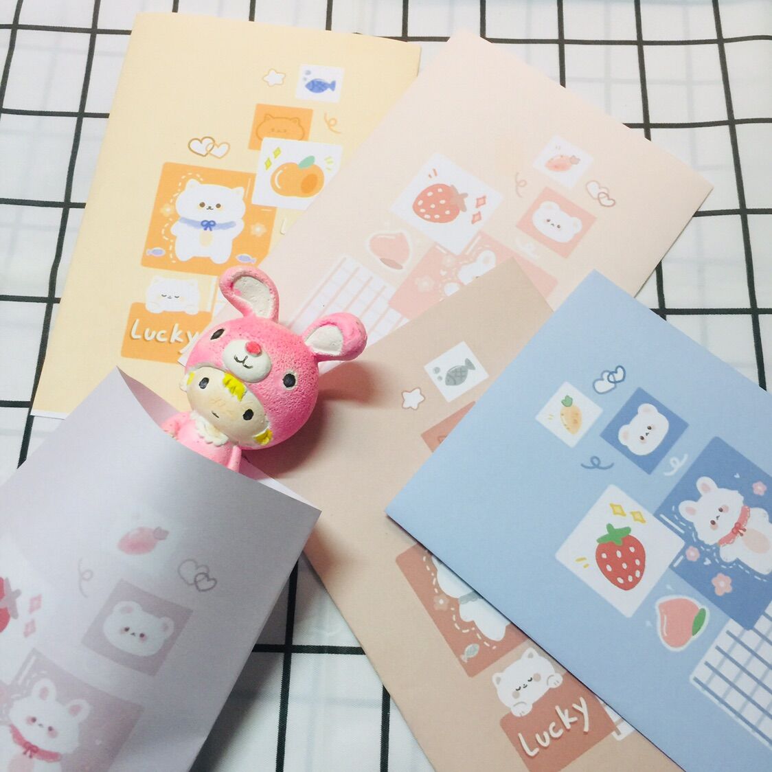 Combo túi giấy mini đựng quà Gấu và Thỏ dễ thương | IVI IKO