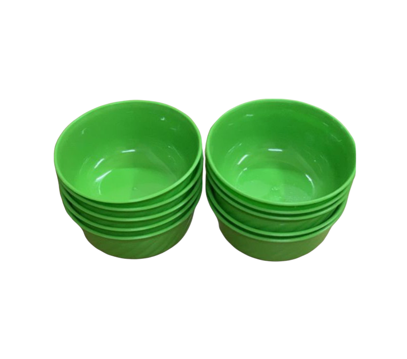 Combo 10 Chén Nhựa Xanh