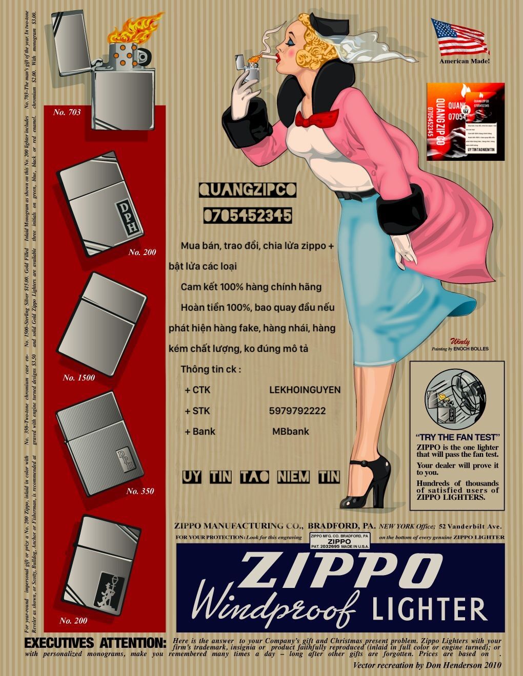 Zippo sx 1998 ( XIV ) + 1 bình xăng