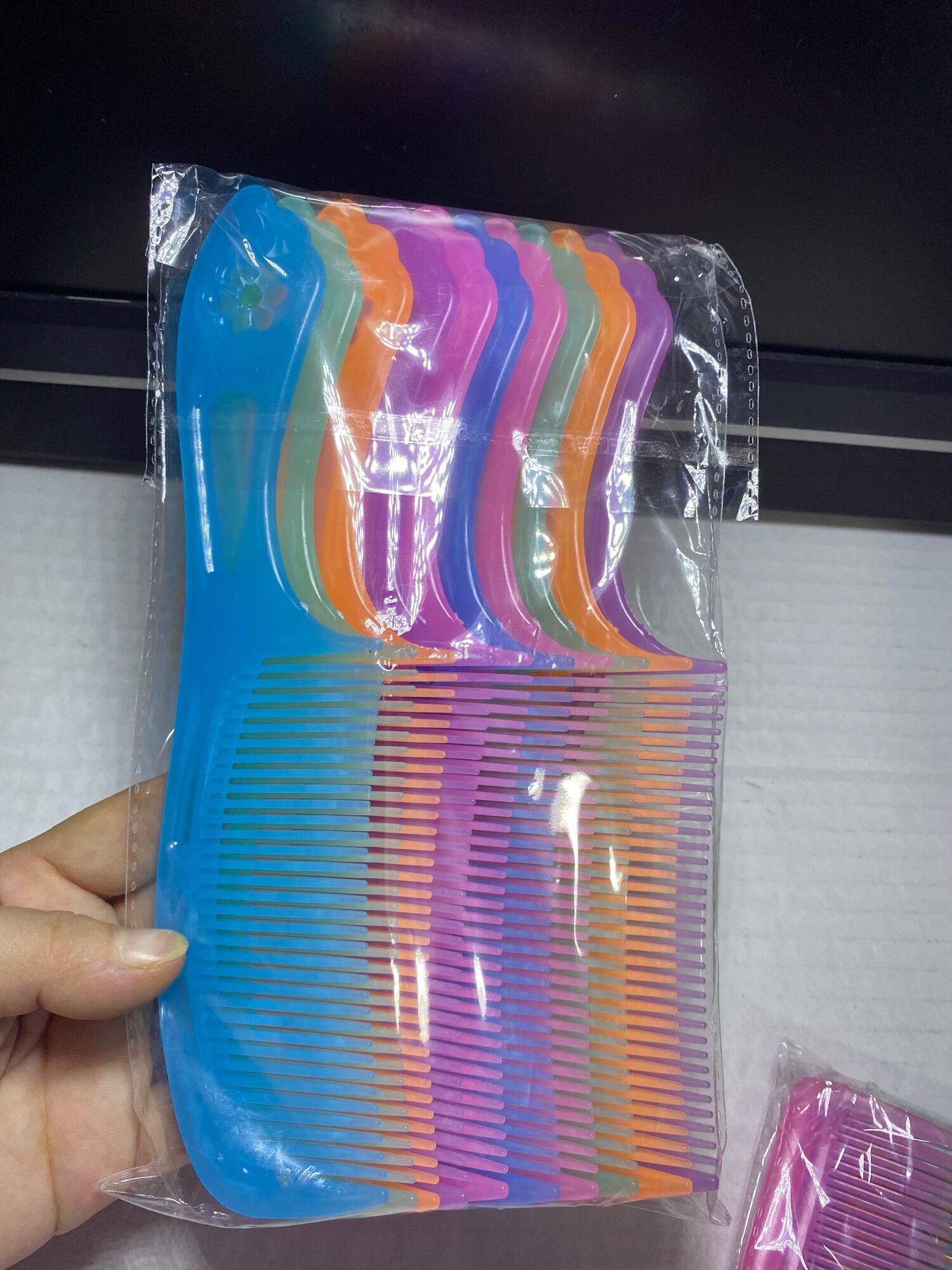 🔥Combo 5 Cái Lược NHŨ CONG, MÈO LỚN (Dài 21cm)