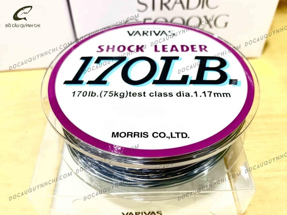 Cước varivas 50m nylon shock leader cước linh leader câu cá varivas chính hãng nhật bản