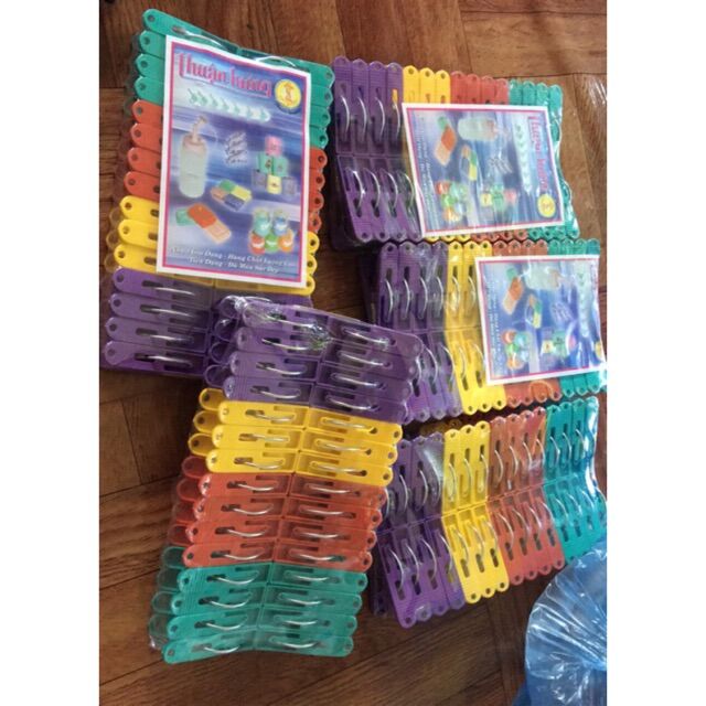 vỉ 30 kẹp quần áo