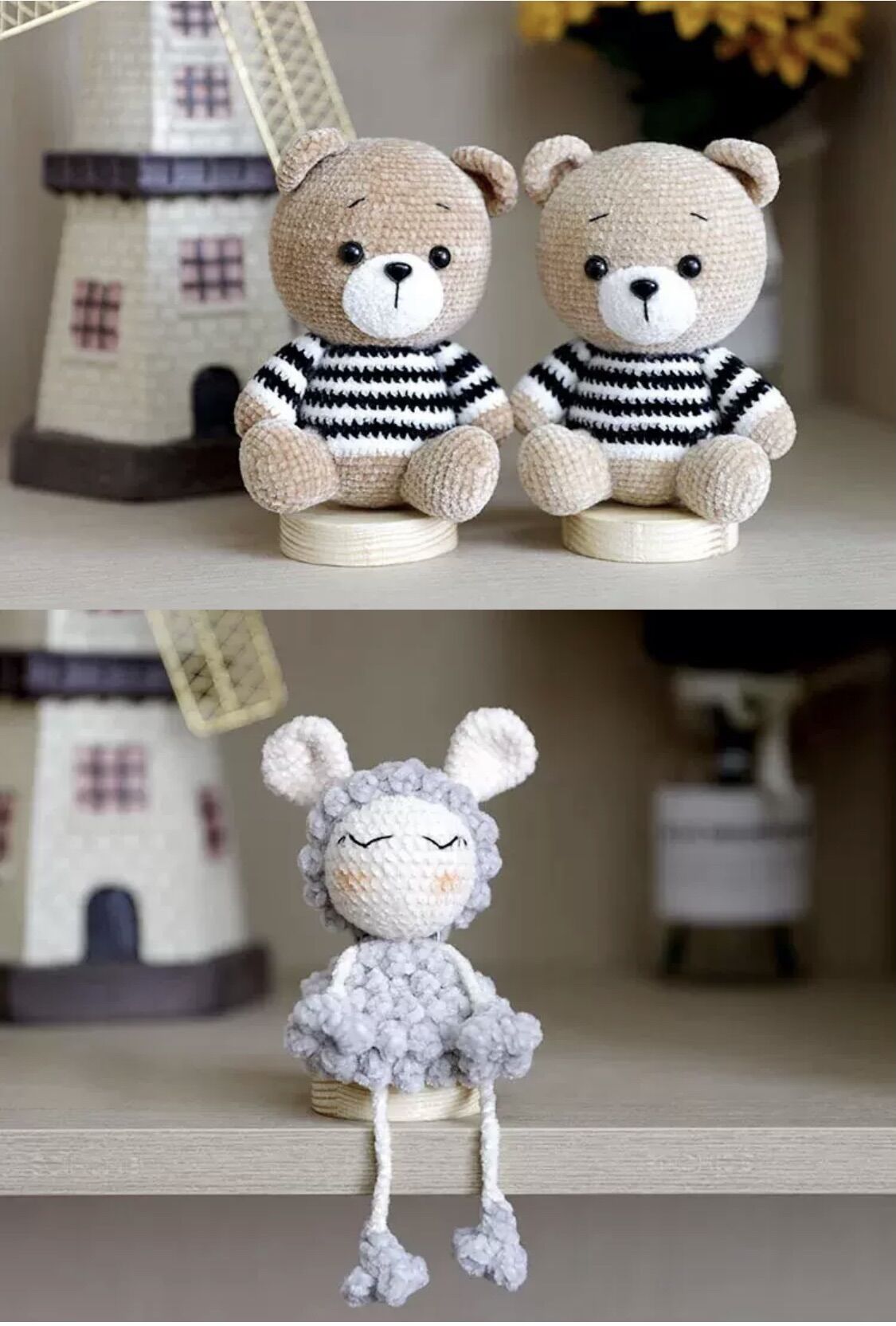 Len nhung Chenille 2mm (Xuefeier Edelweiss NO2) - Cuộn 40gr