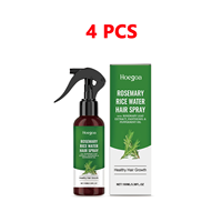 Dung Dịch Xịt Mọc Tóc Rosemary Rice Water Với Peppermint Biotin Dành Cho Tóc Mỏng Hỗ Trợ Mọc Lại Tóc Điều Trị Da Đầu Chuyên Sâu Cho Nam & Nữ