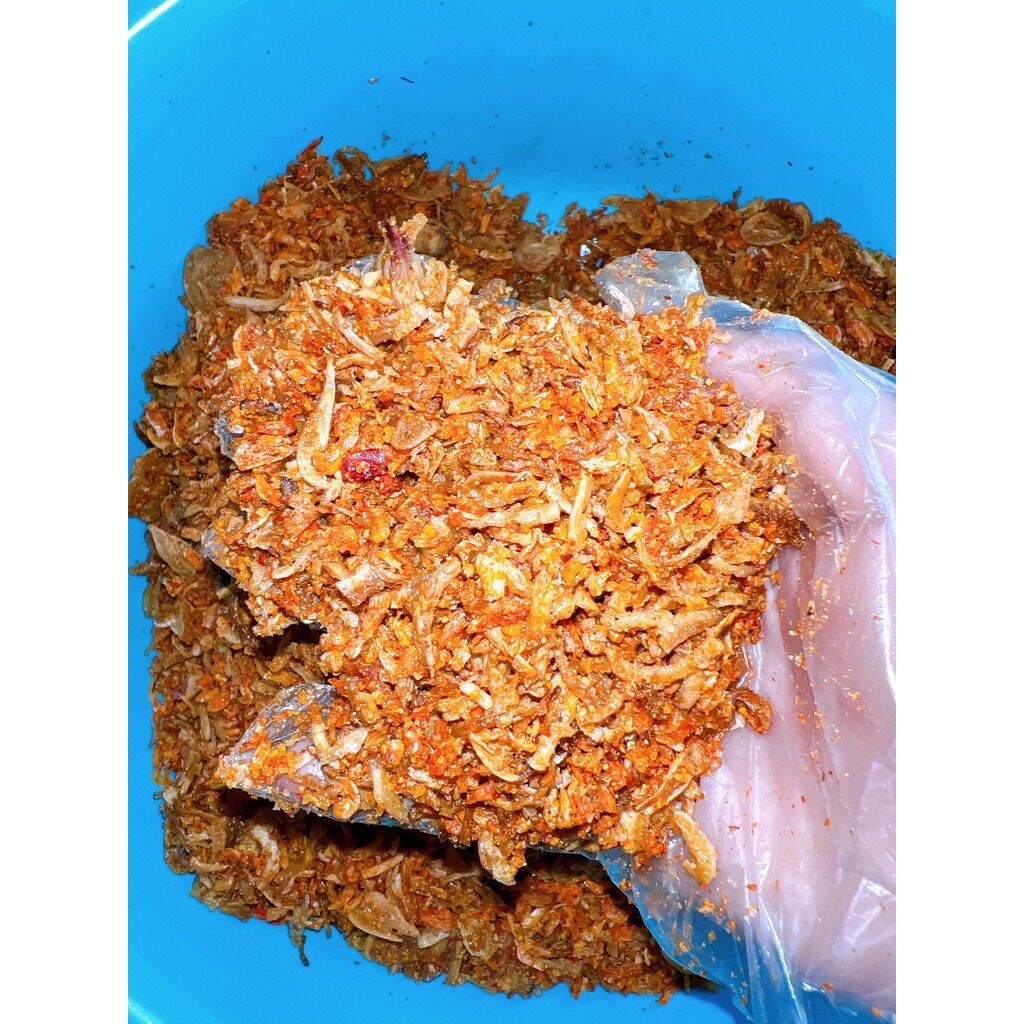 MUỐI RUỐC HÀNH PHI siêu ngon không trộn bột nguyên chất