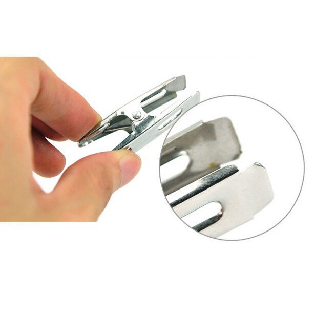 Combo Kẹp Phơi Đồ Inox Vĩ  20 Cái