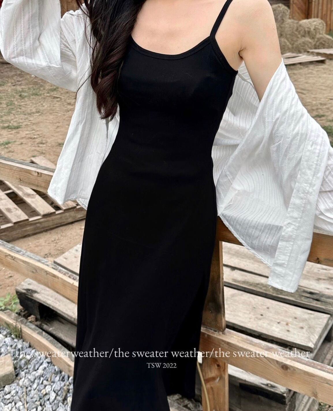 Váy Maxi Hai Dây Body Chất Zip Đẹp  Đủ Size S M L