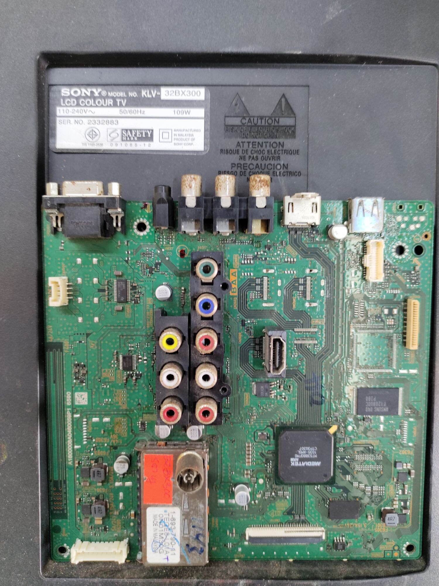 Board mạch và loa tivi Sony KLV 32BX300
