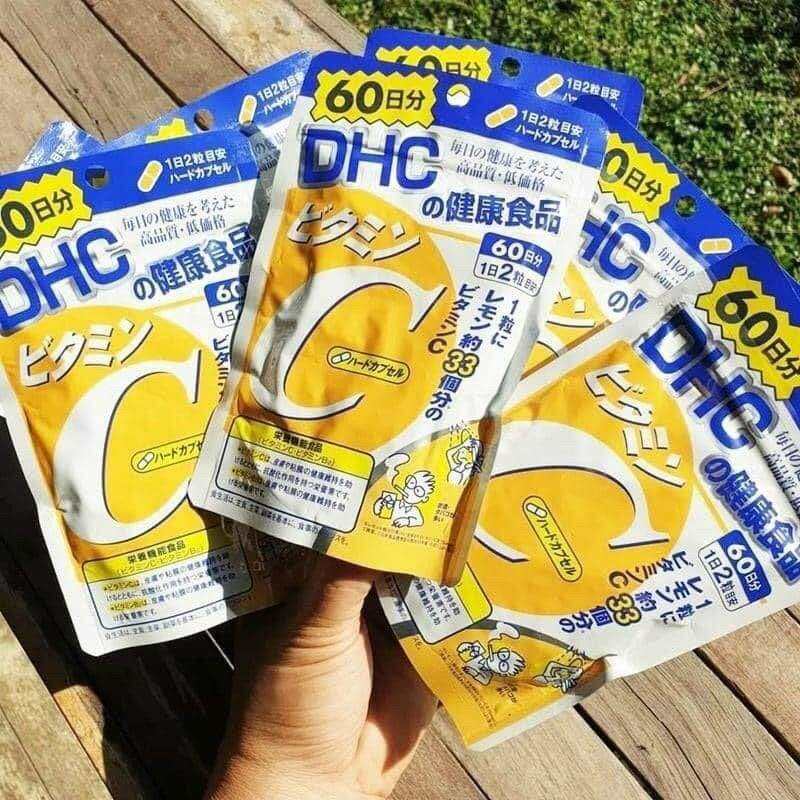 nước uống vitamin c DHC 60 ngày nhật bản