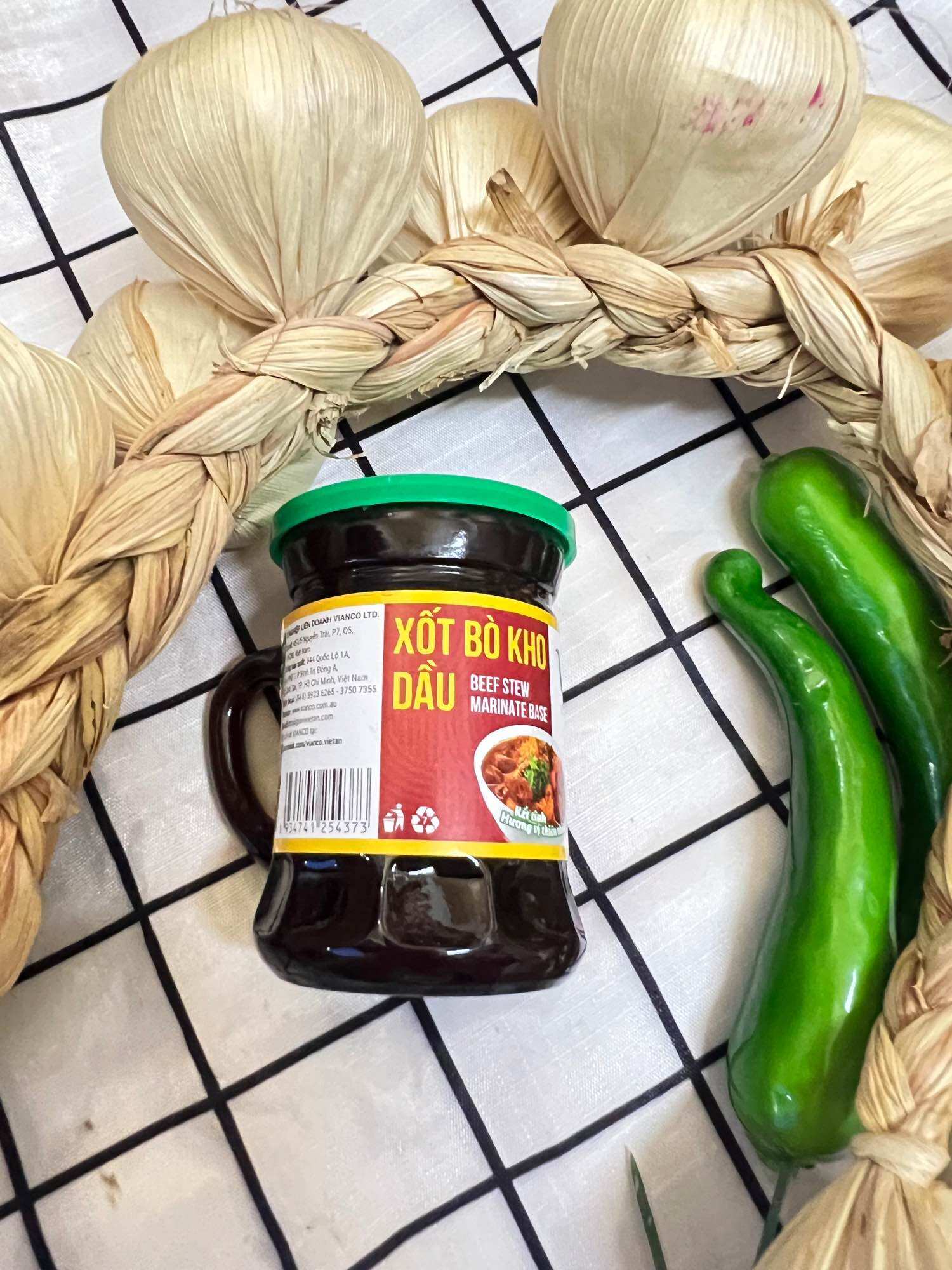 Xốt bò kho dầu Vianco - hủ 50gr