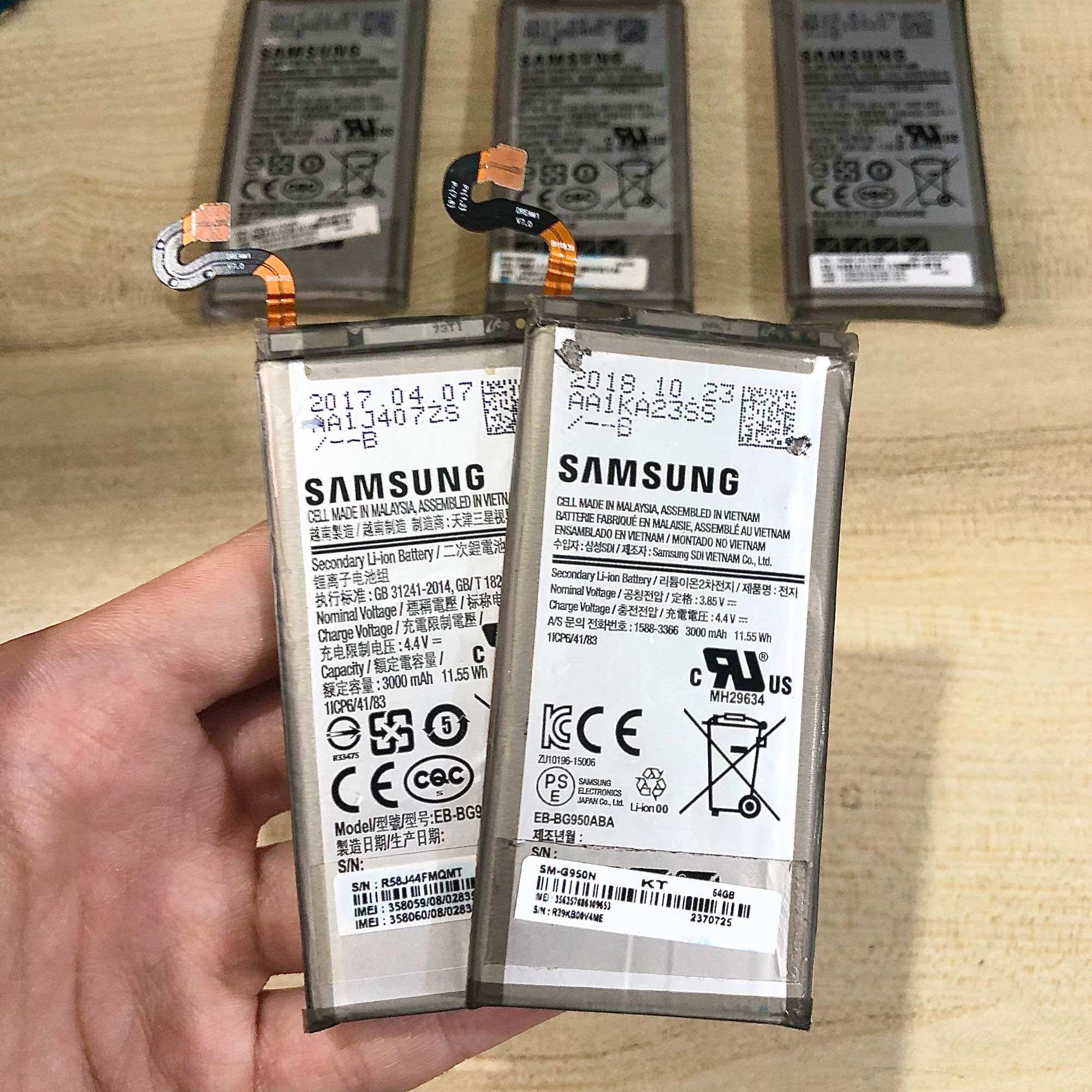 Pin samsung galaxy s8 zin hàng cao cấp