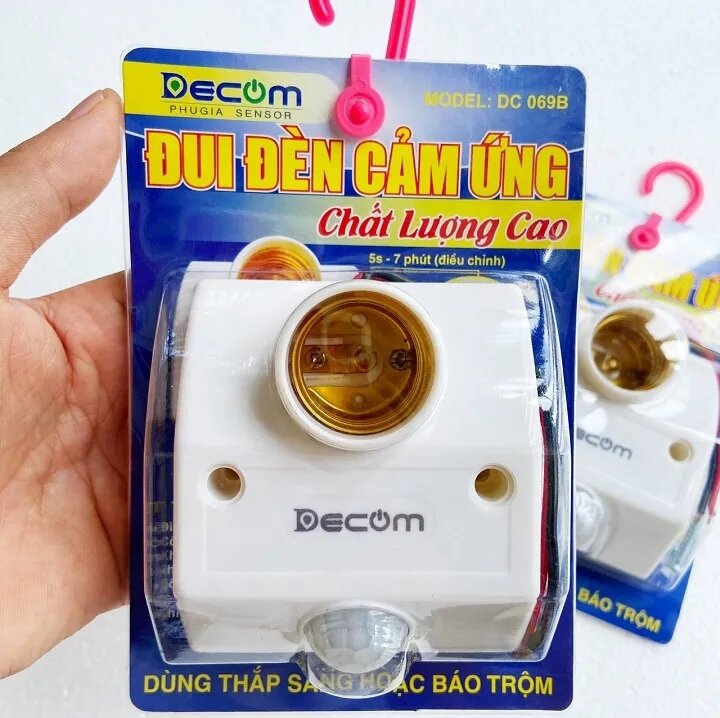 Đui đèn cảm ứng DCOM