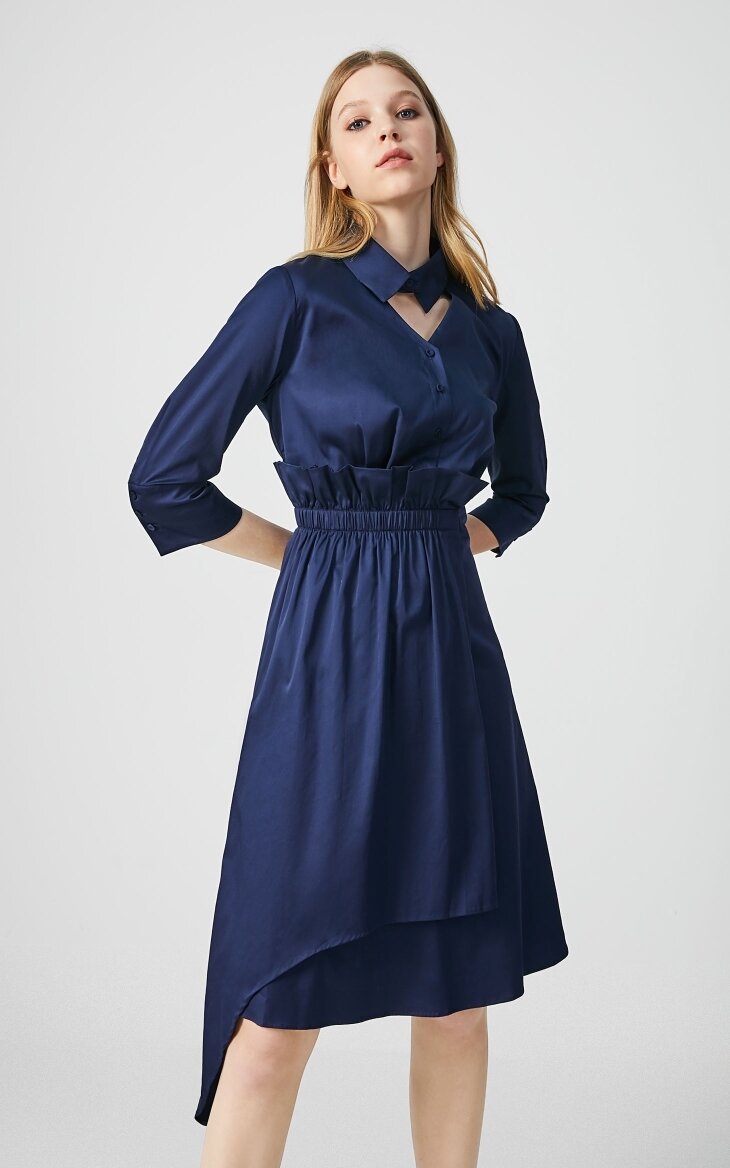 Đầm sơ mi Vero moda cách điệu - Đầm Vero moda sale