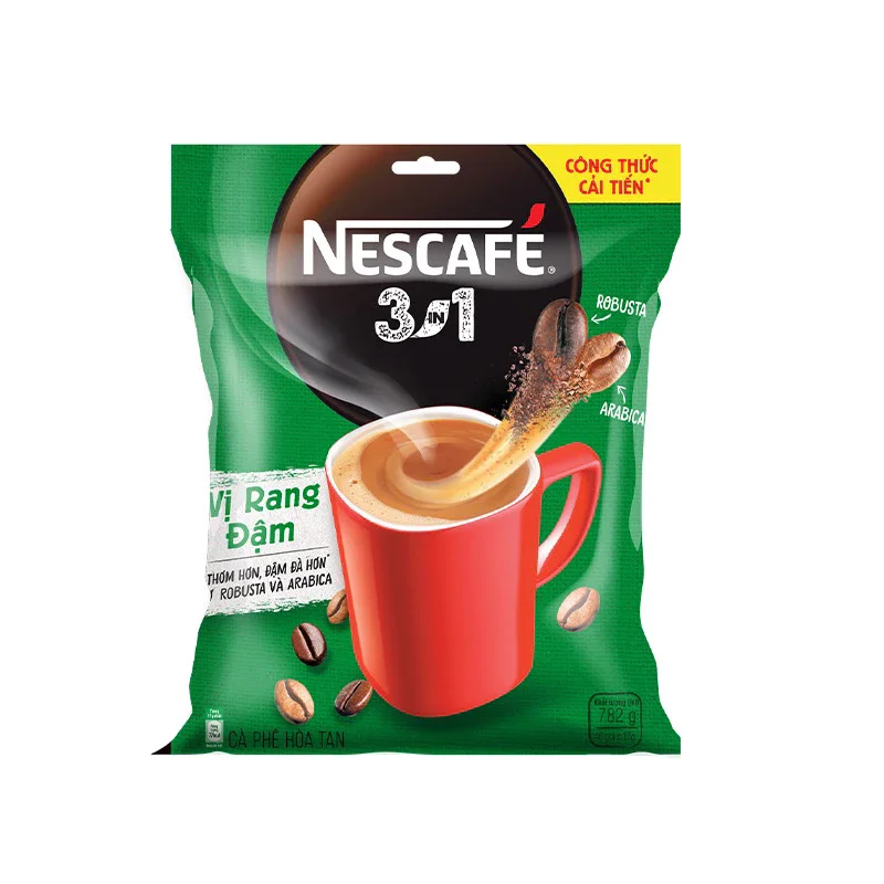 Cà phê sữa NesCafé 3 in 1 đậm vị cà phê 782g