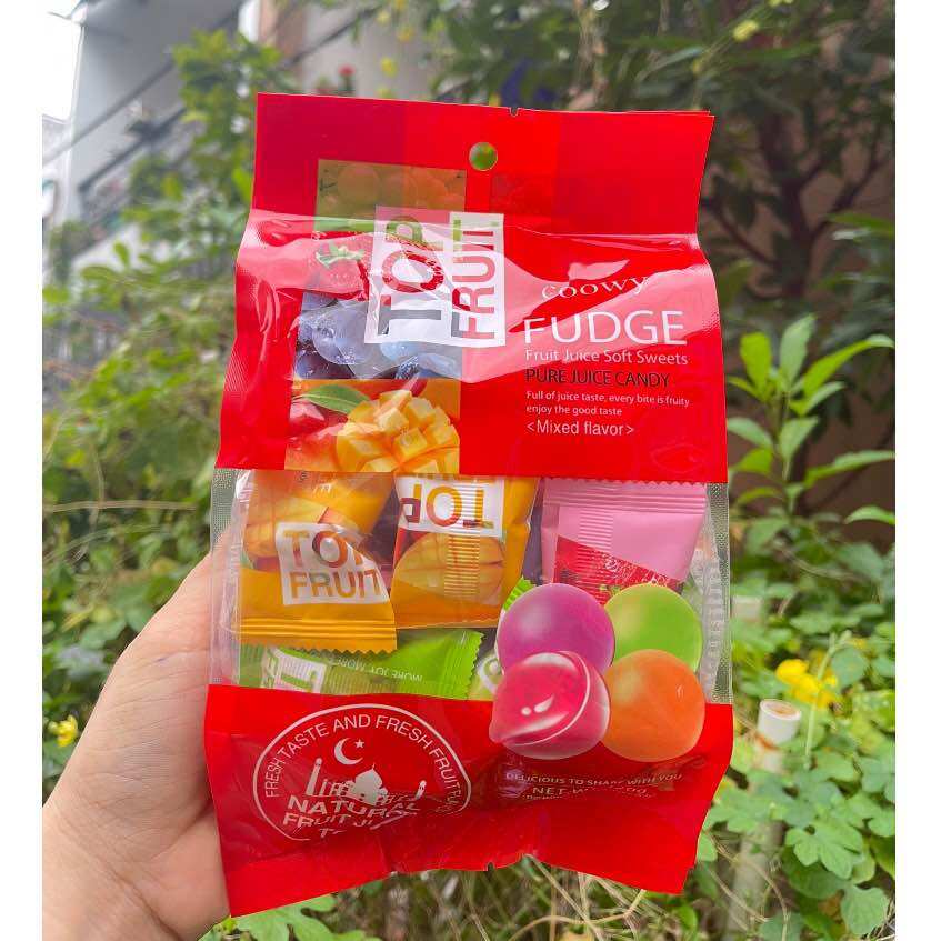 KẸO DẺO TRÁI CÂY TOP FRUIT 320g đủ vị