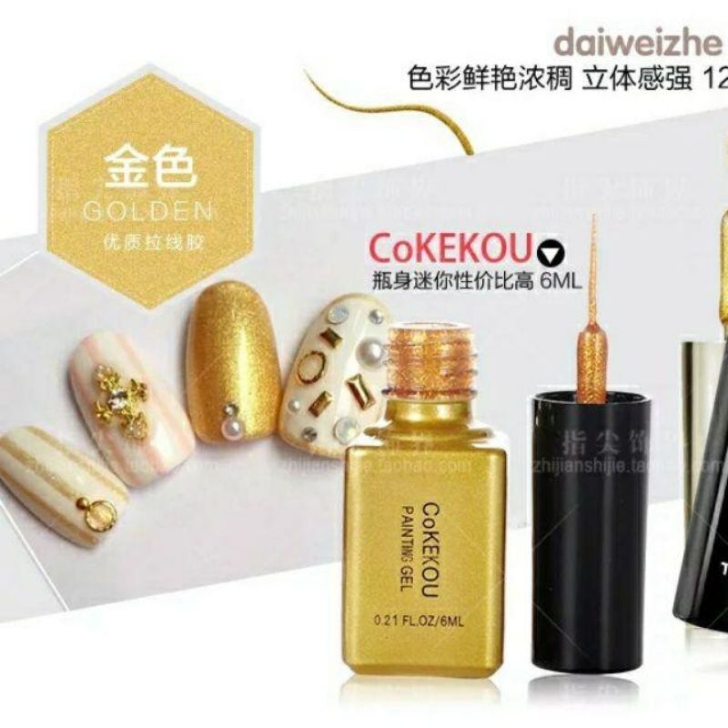 Cọ nét sơn gel Cokekou