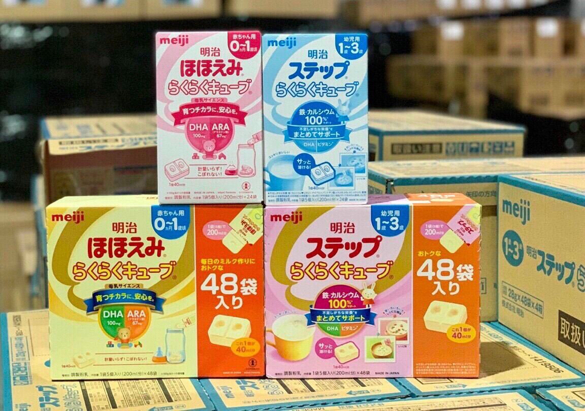 Sữa Meiji thanh nội địa Nhật