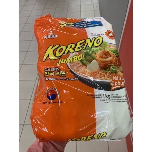 Mì Koreno Jumbo đủ vị 1kg(BC)