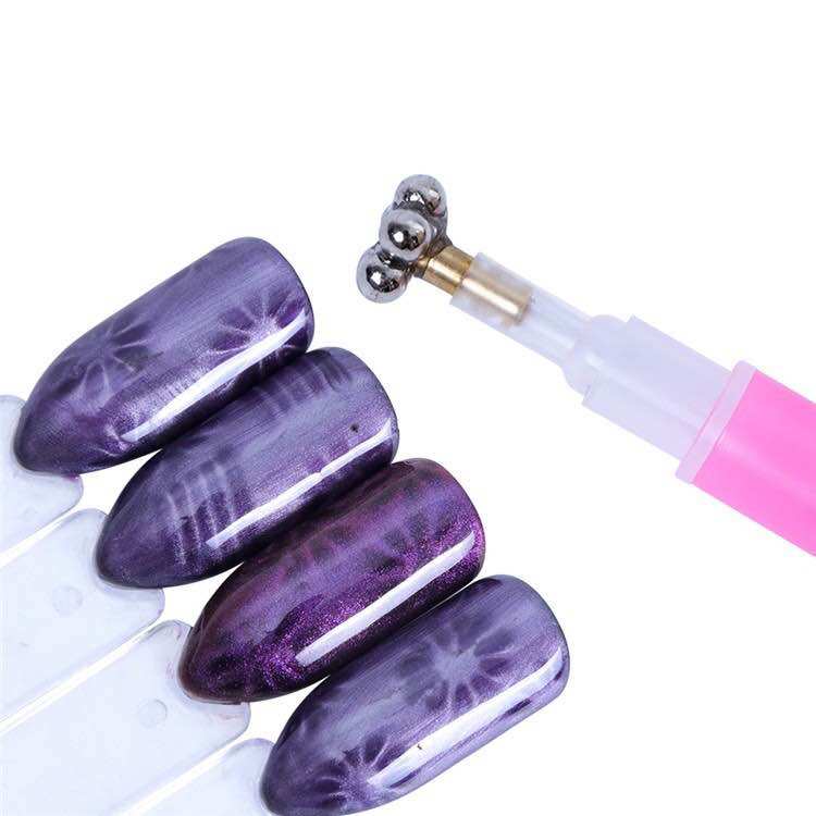 Cây nam châm hơ mắt mèo hoa nail