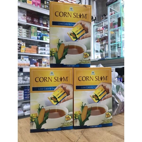 ĐƯỜNG BẮP ĂN KIÊNG CORN SLIM HỘP 50 GÓI