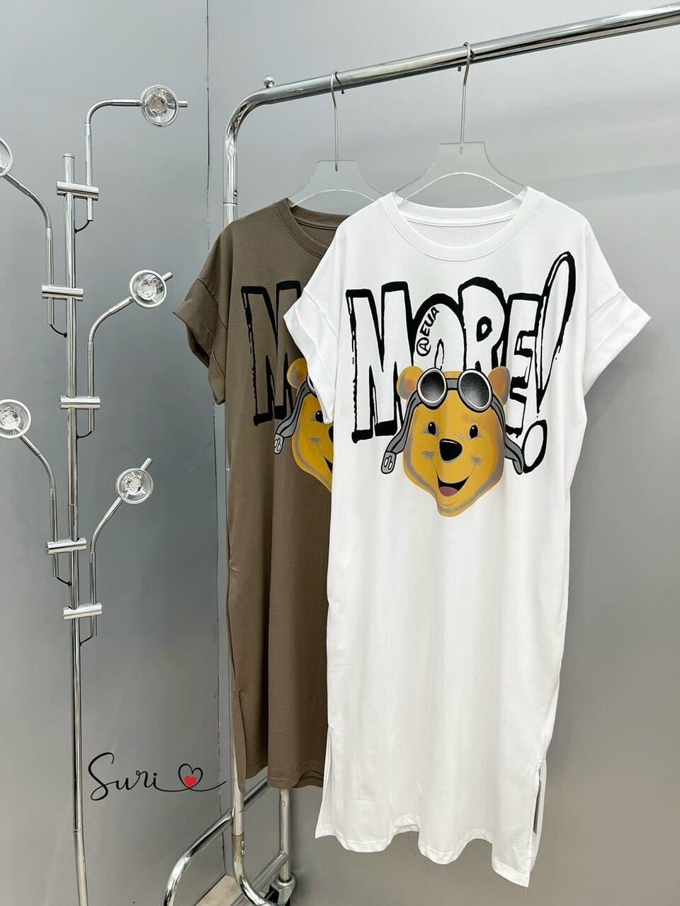 Đầm bầu suông cotton thời trang
