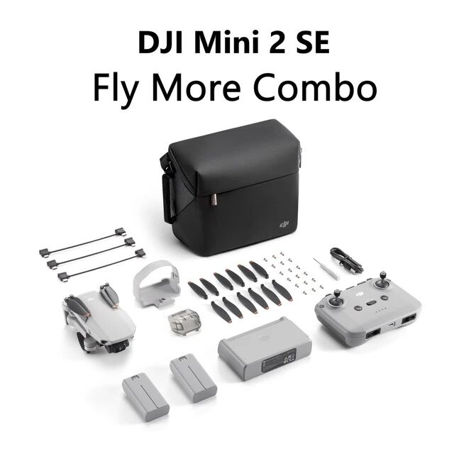 Flycam Dji mini 2 se - Dji mini 2 - bản đơn - Combo - tặng thẻ 32G - Bảo hành chính hãng 12 tháng