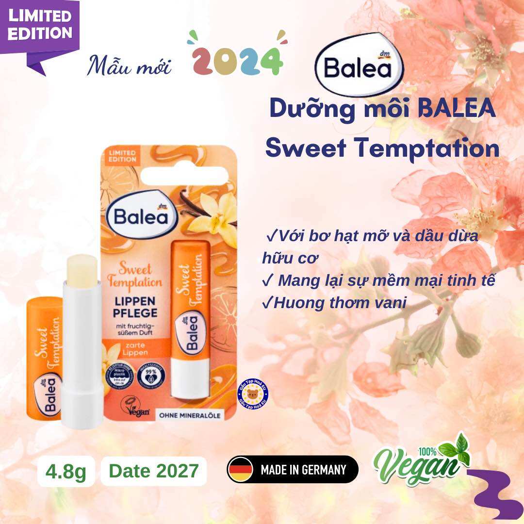 Son dưỡng môi Balea Nội địa Đức HERITE