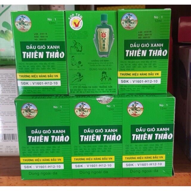 Dầu Gió Thiên Thảo -12ml