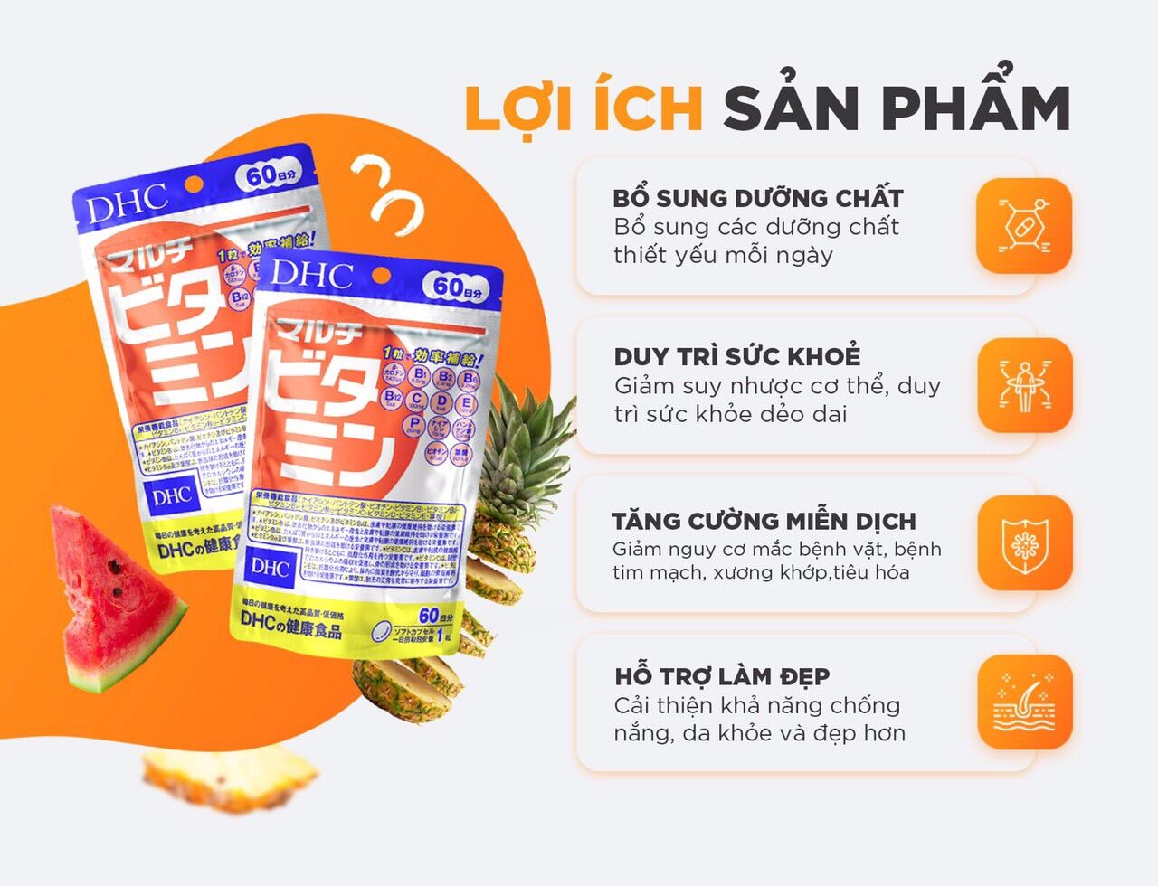 Viên Vitamin Tổng Hợp - DHC Multi Vitamin
