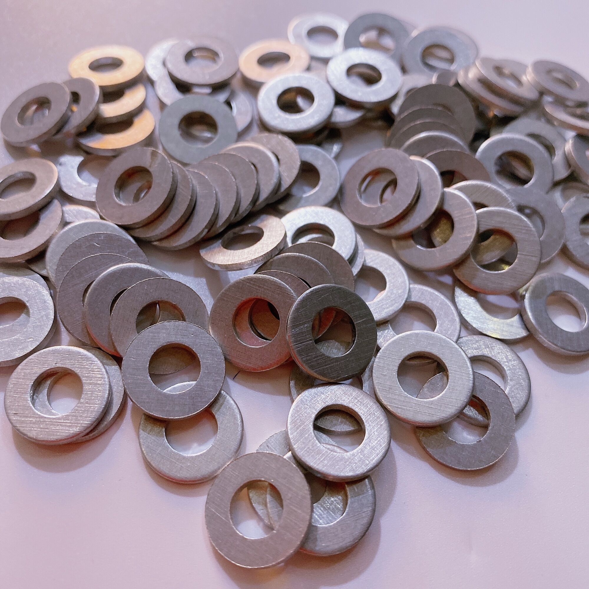 [Giá3con] Lông đền nhôm, vòng đệm phẳng mỏng 6li 7li 8li 10li 12li 13li 14li chất liệu không gỉ