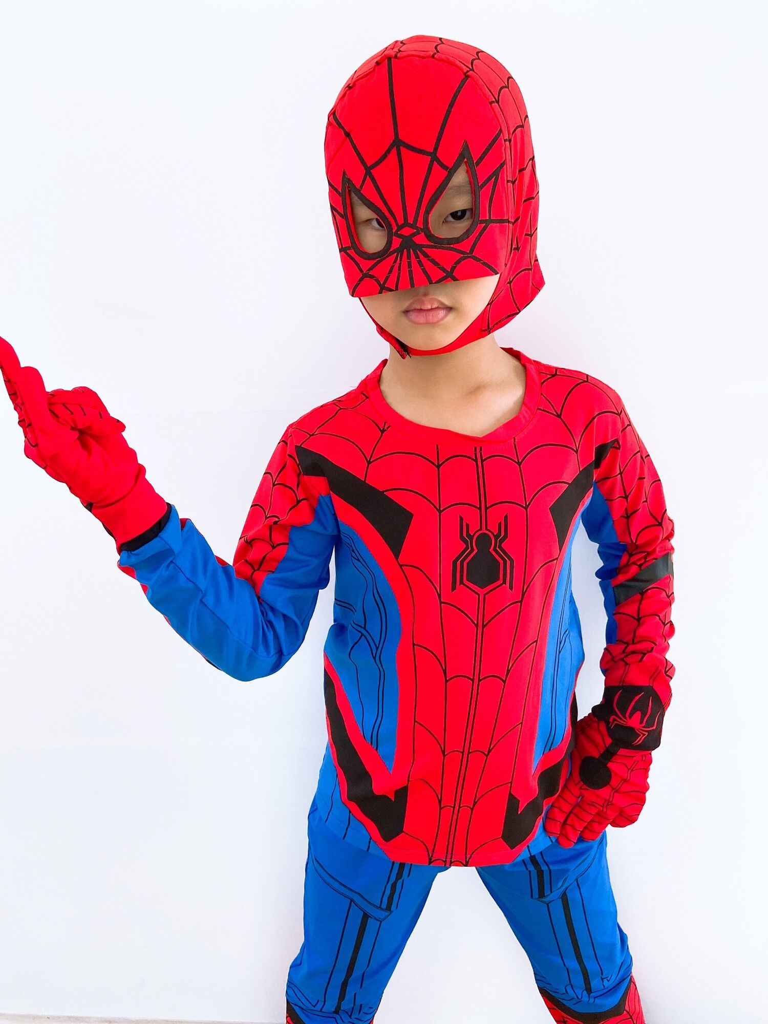 Quần áo siêu nhân nhện -Đồ siêu nhân spiderman Samkids