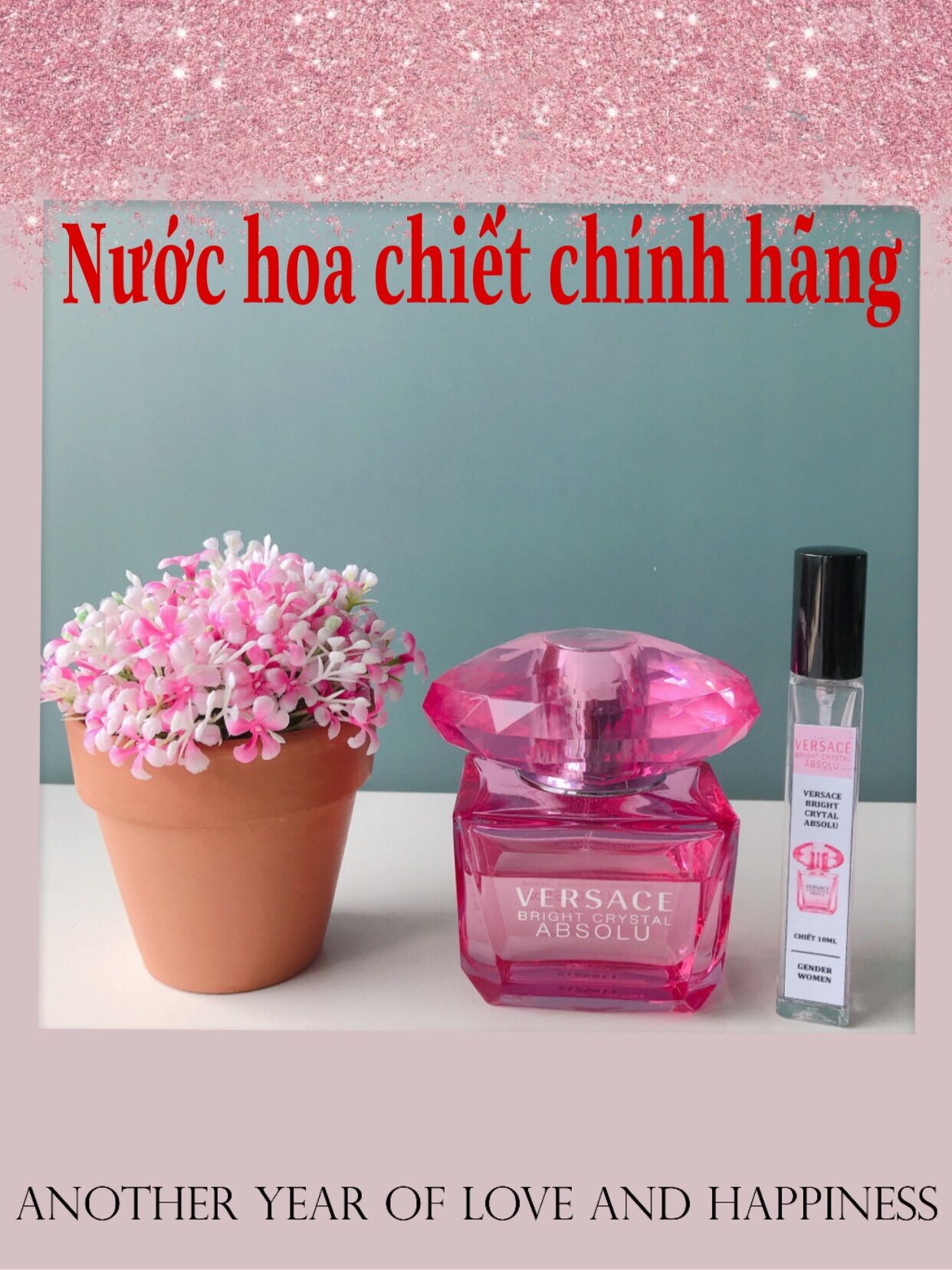 Nước hoa chiết Versace Bright Crytal Absolu 10ml
