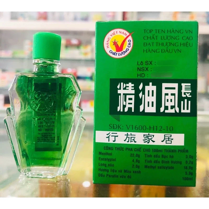 [HCM]Lẻ 1 chai dầu gió xanh Trường Sơn (6ml)