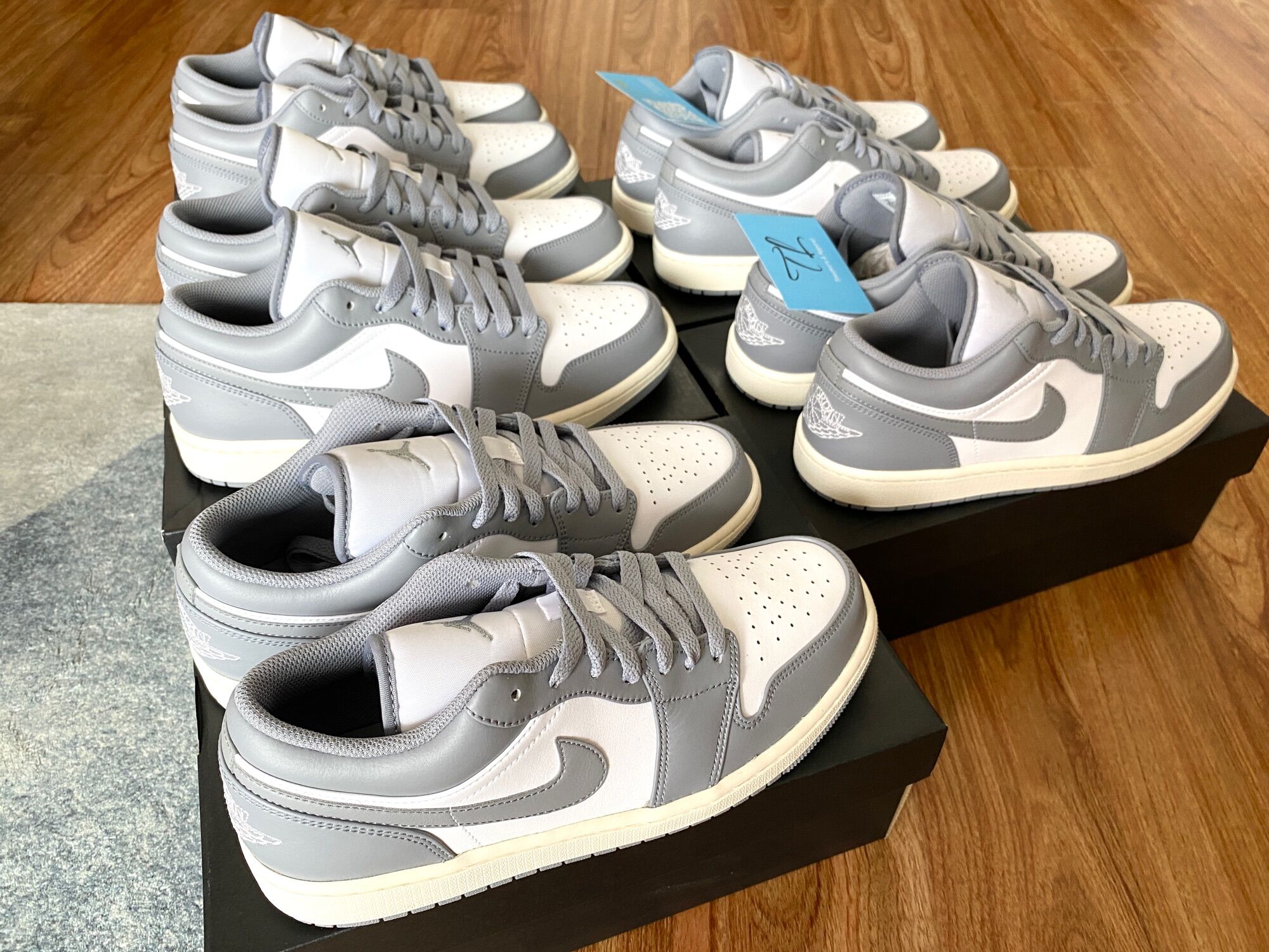 Giày Nike Air Jordan 1 Low Vintage Grey (chính hãng)