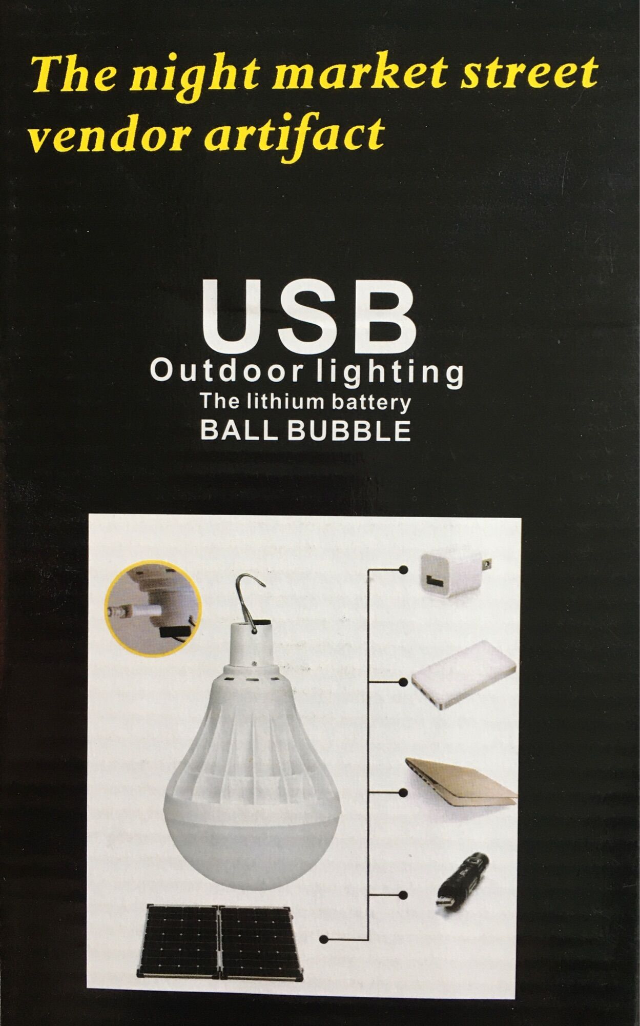 Bóng Đèn Led Không Dây 150W Cổng Sạc Usb