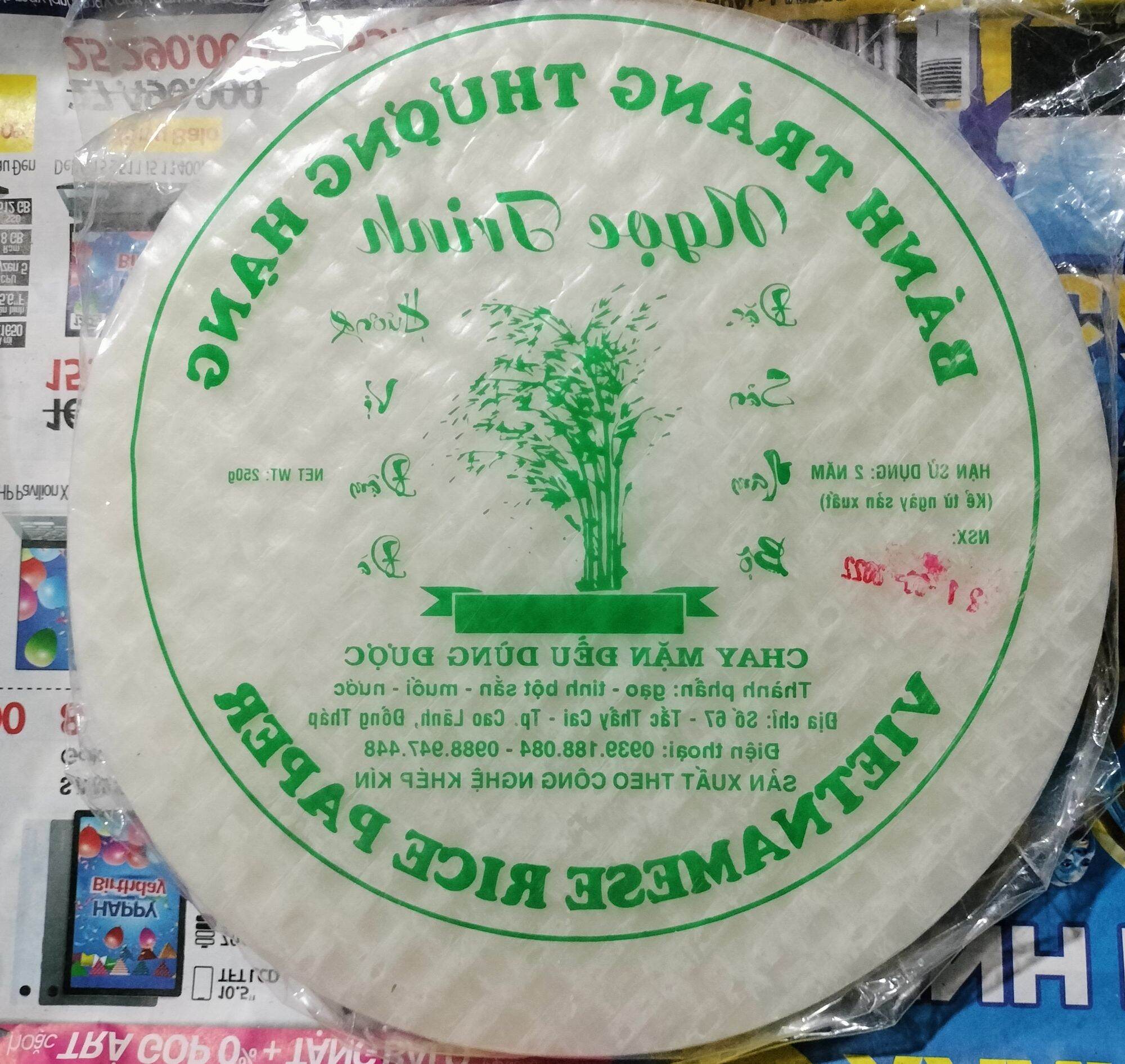 Bánh tráng thượng hạng 250g 30k