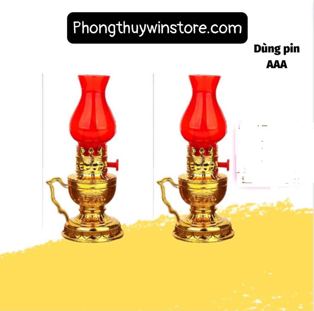 Đèn Để Bàn Thờ LED Dùng Bằng Pin Tiểu 2A ( giá gốc tại kho )