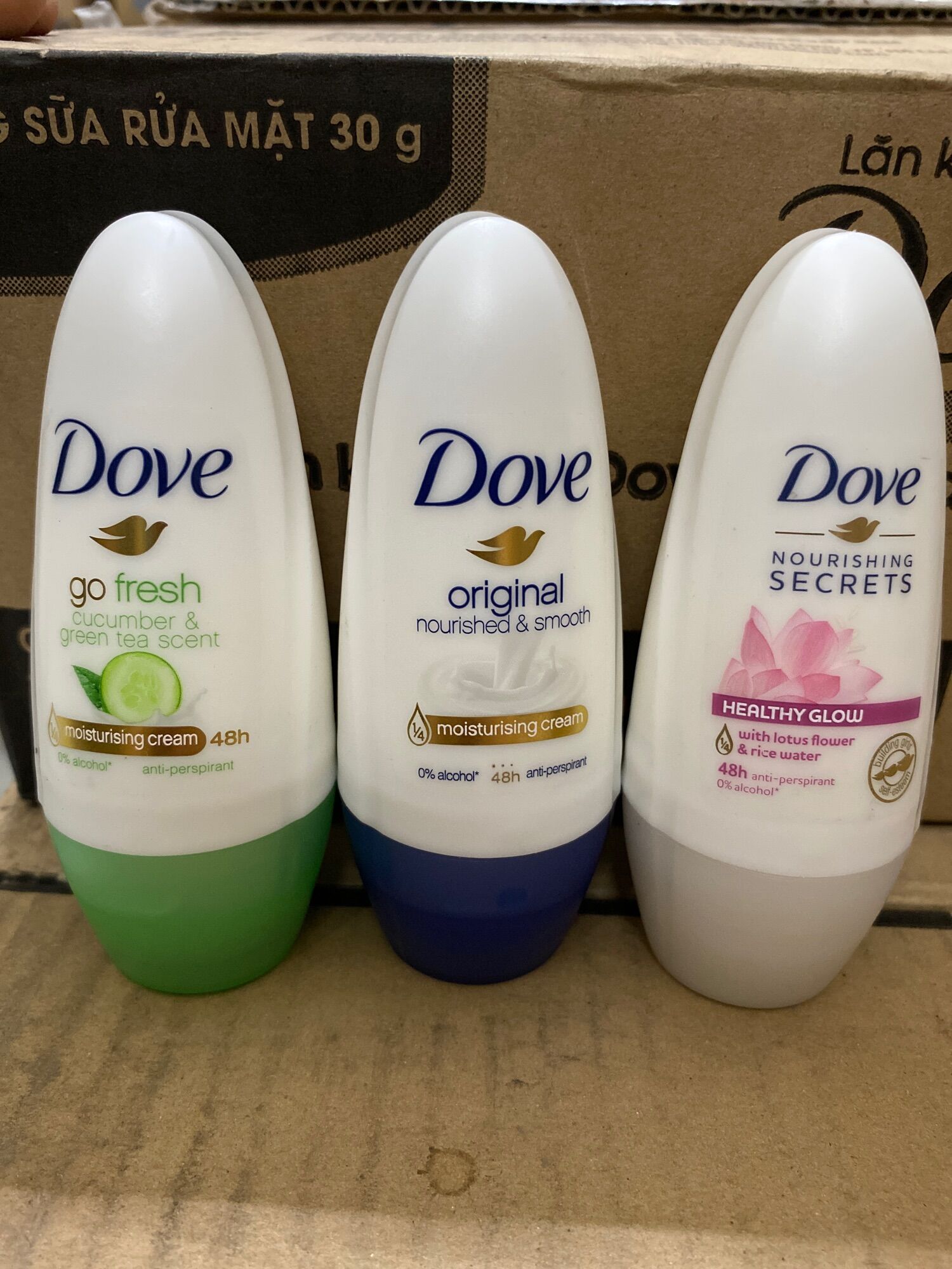 Lăn ngăn mùi Dove 40ml