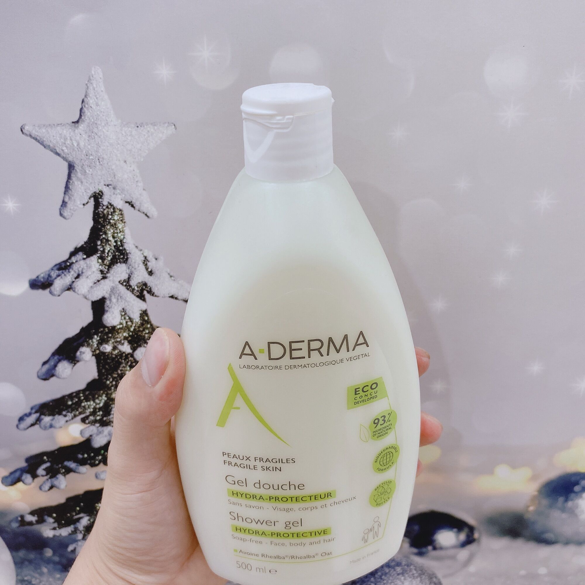 Sữa tắm ngừa mụn lưng A-derma 500ml