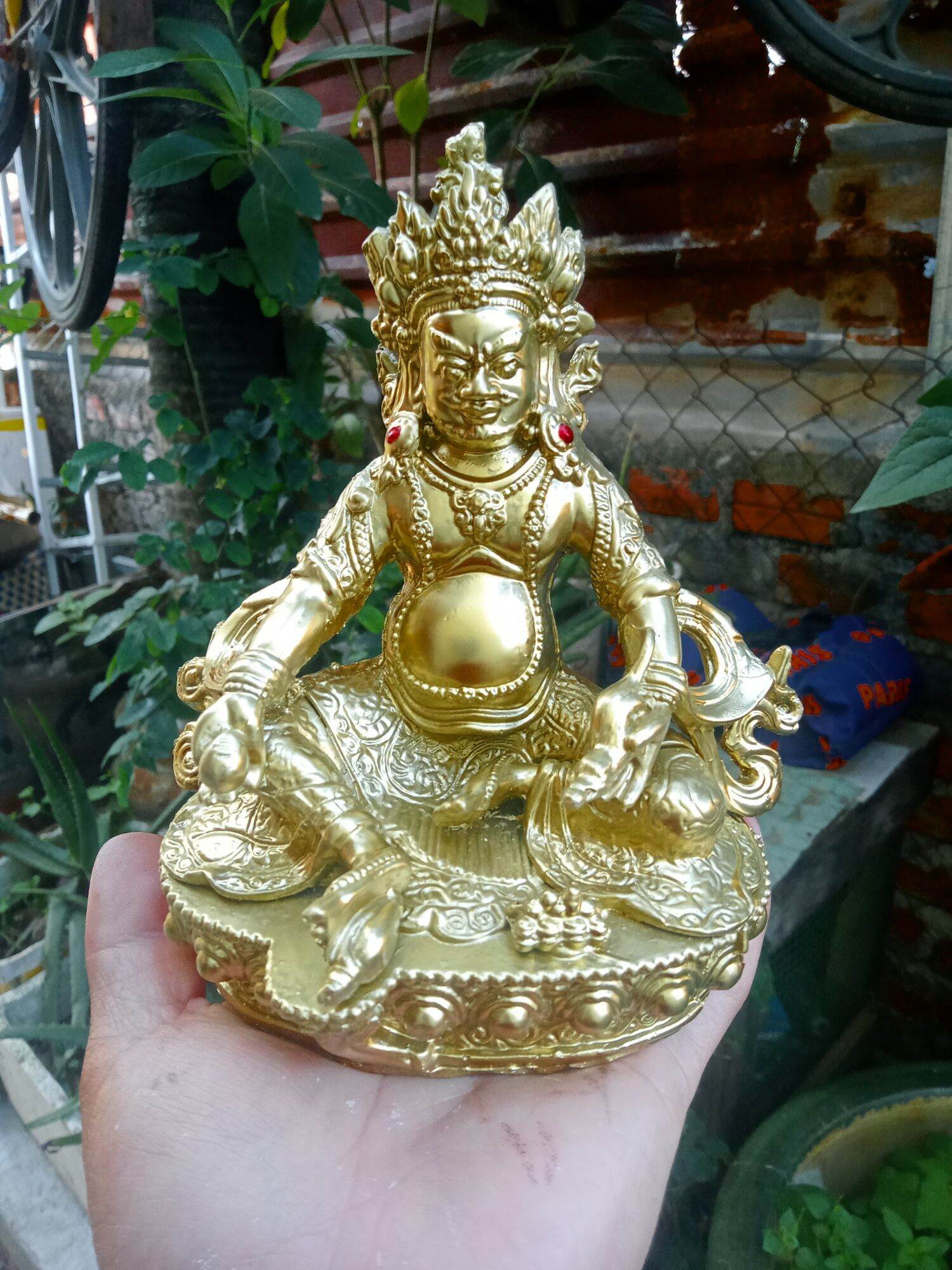 Tượng hoàng thần tài cao 14.5cm