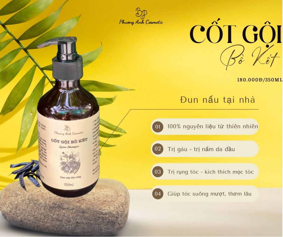 [Hot]Cốt Gội Bồ Kết ngăn ngừa rụng tóc