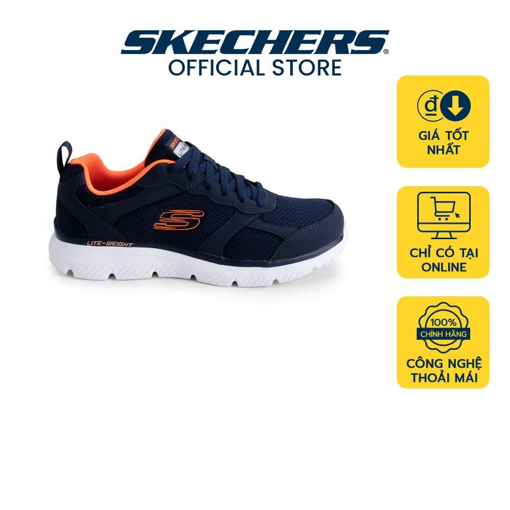 Skechers Nam Giày Thể Thao Tập Gym, Đi Học, Đi Làm Sport Burns 2.0 Memory Foam - 8790195-NVOR