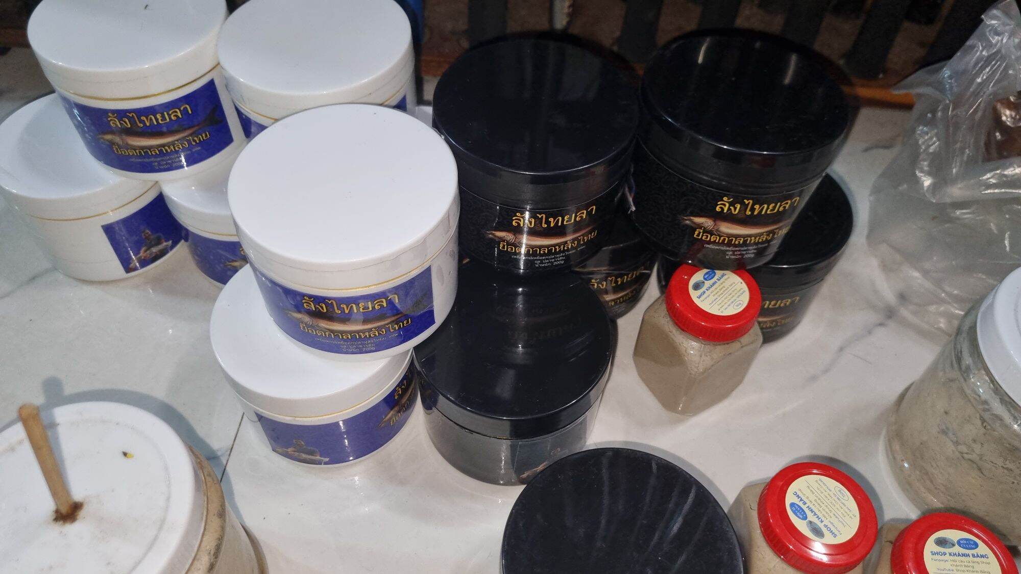 MỒI CÂU CÁ LĂNG NHÃN ĐEN THAILAND 200G