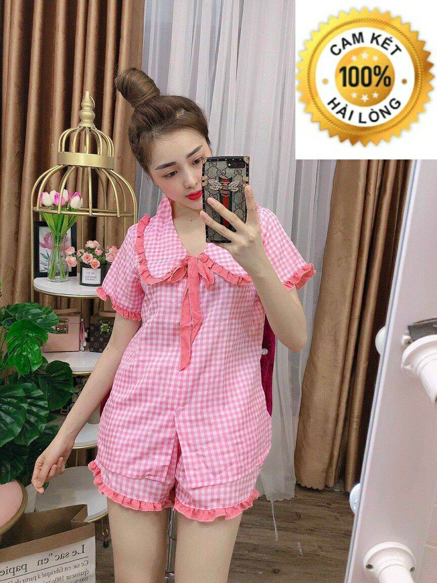 Sét đồ bộ ka rô 'su su