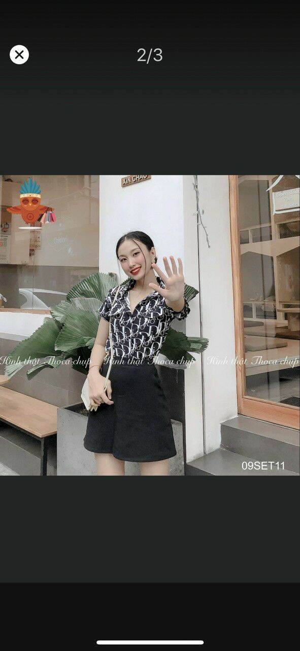 ÁO SƠ MI IN CHỮ HAI TÚI